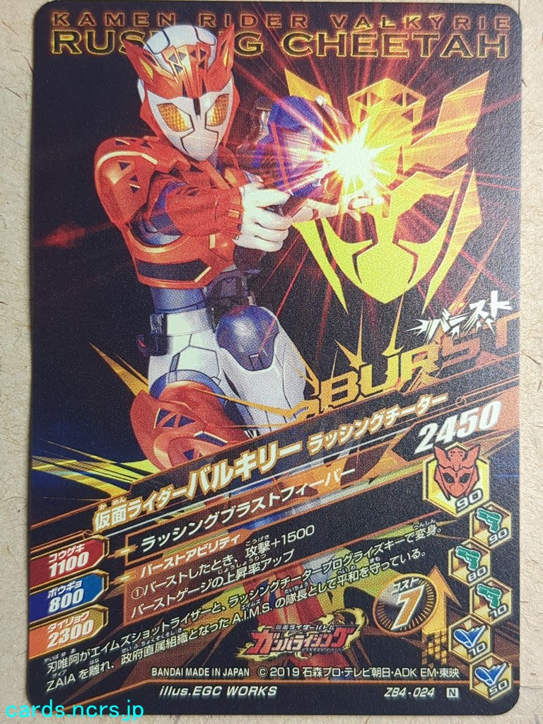 Ganbarizing Kamen Rider GAN/ZB4-024N N Valkyrie Trading Card NM