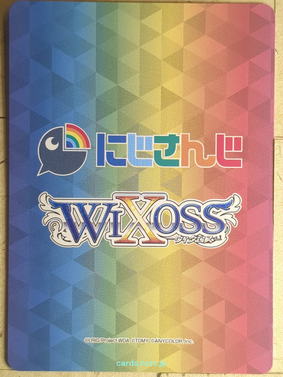 Wixoss W Nijisanji WXDi-CP01-TK02 L Trading Card NM