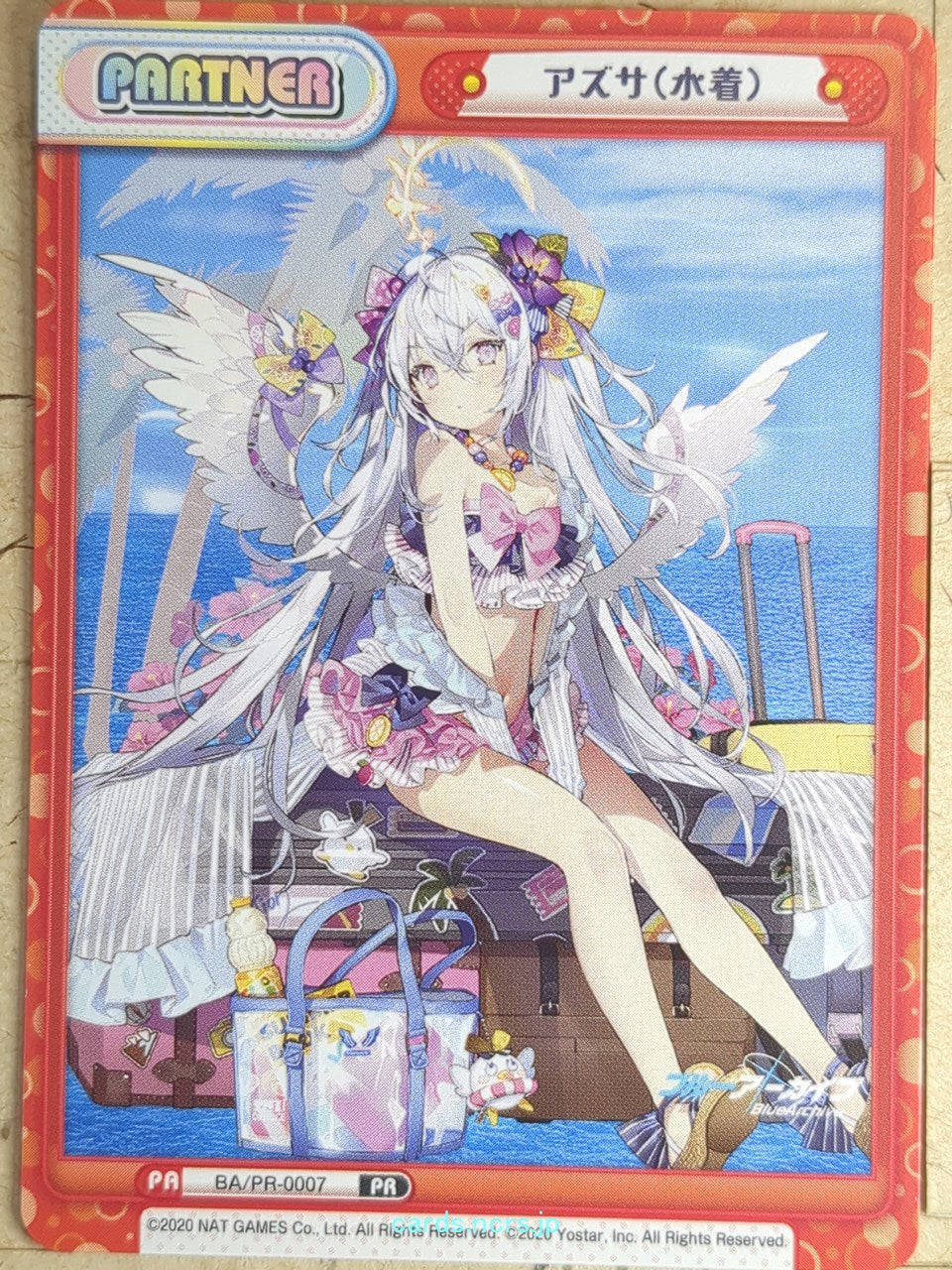 Re birth for you Blue Archive RE/BA/PR-0007 PR Azusa Trading Card NM