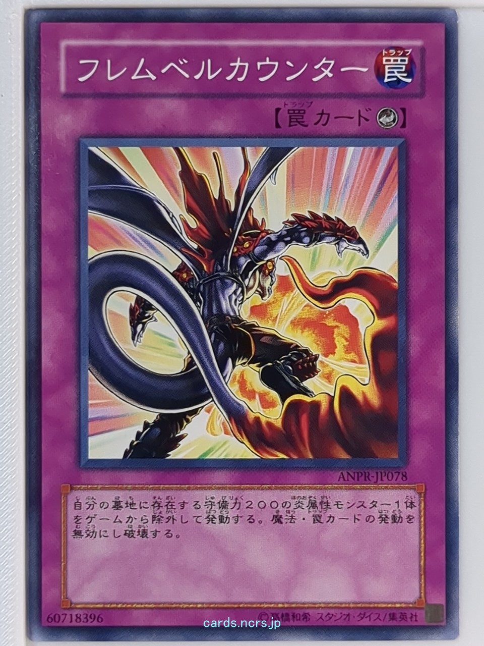 Yu-Gi-Oh! Yu-Gi-Oh! YGO/ANPR-JP078 N Trading Card NM