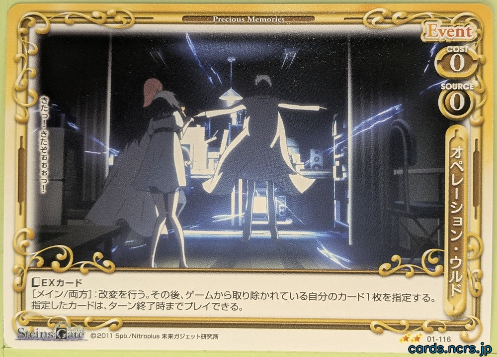 Precious Memories Steins;Gate PM/STG-01-116 2 Star Trading Card NM