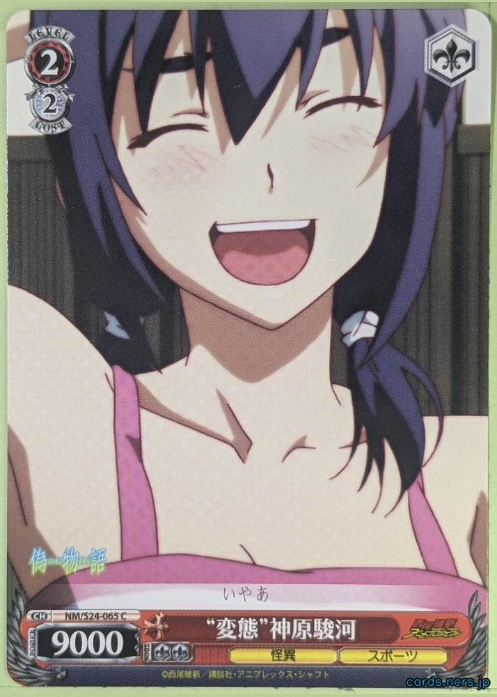Weiss Schwarz Nisemonogatari NM/S24-065C C Suruga Kanbaru Trading Card NM