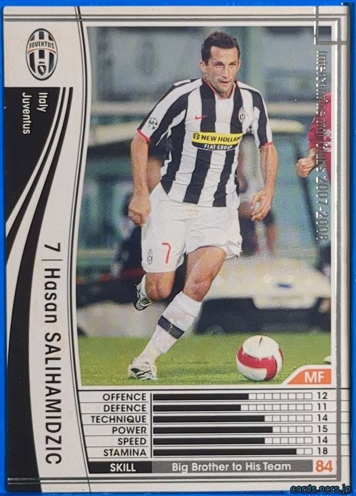 Panini WCCF Football WCCF/2007-2008-282/336 N Hasan SALIHAMIDZIC