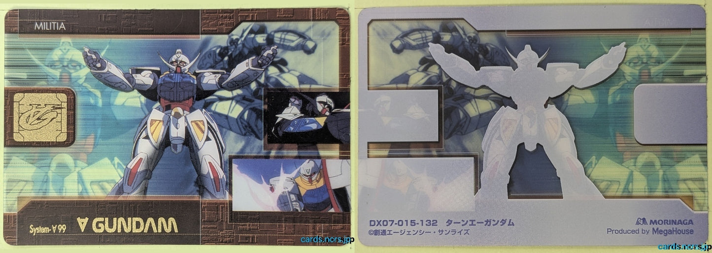 Morinaga Gundam GWM/DX07-015-132 N Turn A Gundam Trading Card NM