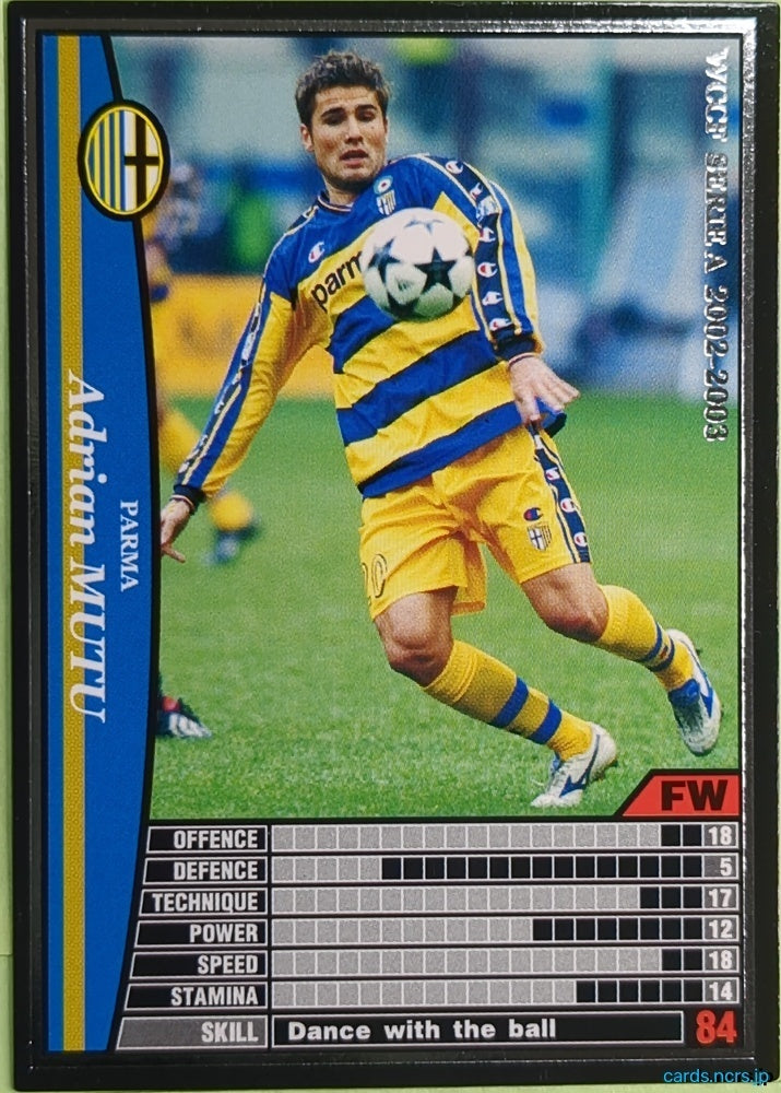 メンズウェア wccf Panini WCCF Football WCCF/2002-2003-192/288EN N Adrian Mutu