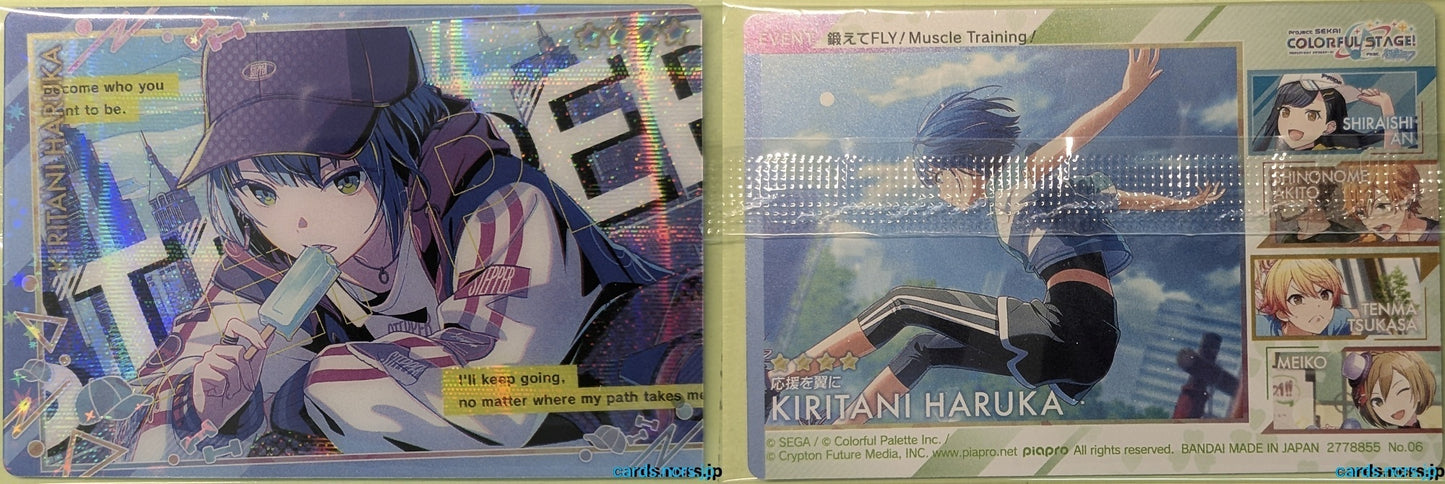 Project Sekai Wafer Vol.10 Project Sekai Colorful Stage feat. Miku Hatsune PJW10/NO.06 4 Star Kiritani Haruka Trading Card NM