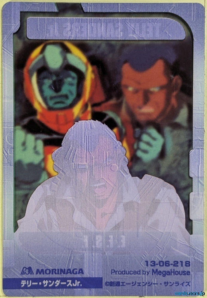 Morinaga Gundam GWM/13-06-218 N Terry Sanders Jr. Trading Card NM