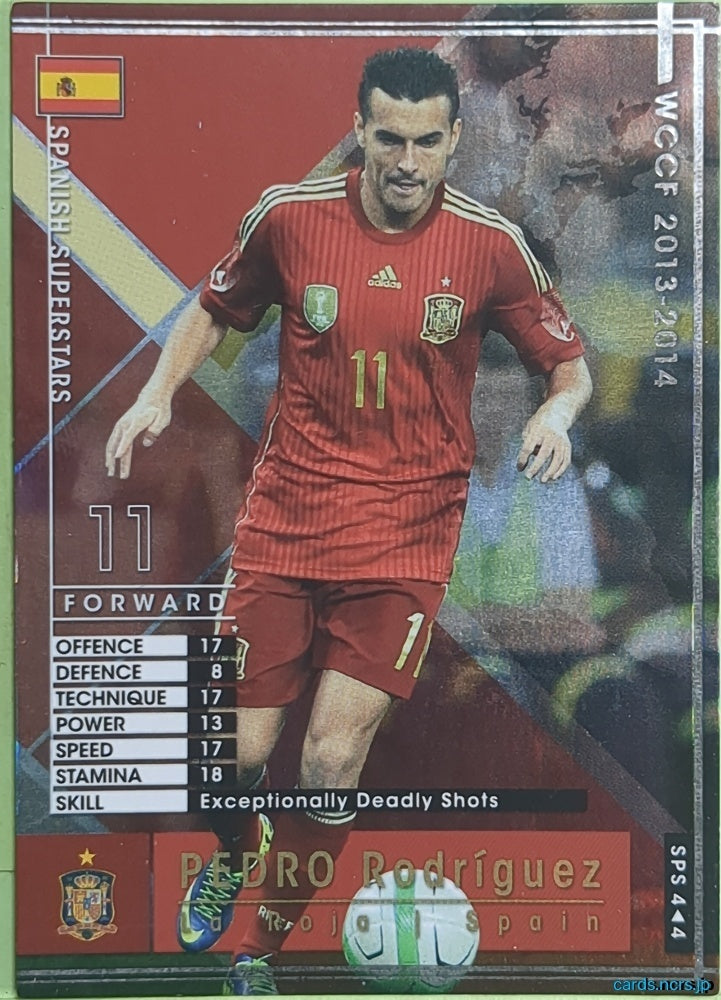 Panini WCCF Football WCCF/2013-2014-SPS4/4 N Pedro Rodríguez