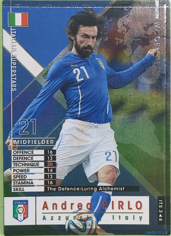 Panini WCCF Football WCCF/2013-2014-ITS3/4 N Andrea PIRLO Trading