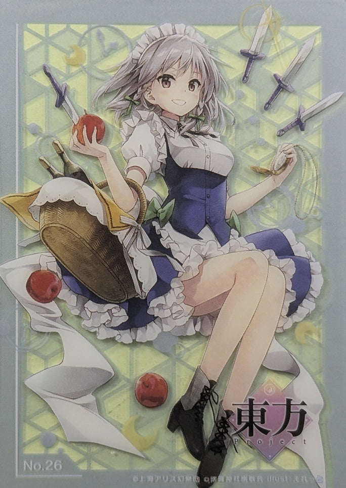 Collection Card Touhou Project TEMP-COLL-HD19288C29466 Sakuya Izayoi Trading Card NM