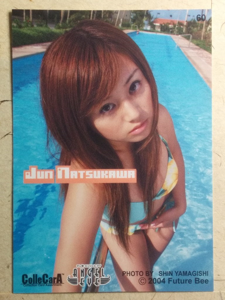 Japanese Idol Collective Cards -Jyun Natsukawa- Trading Card CCA/JN-60