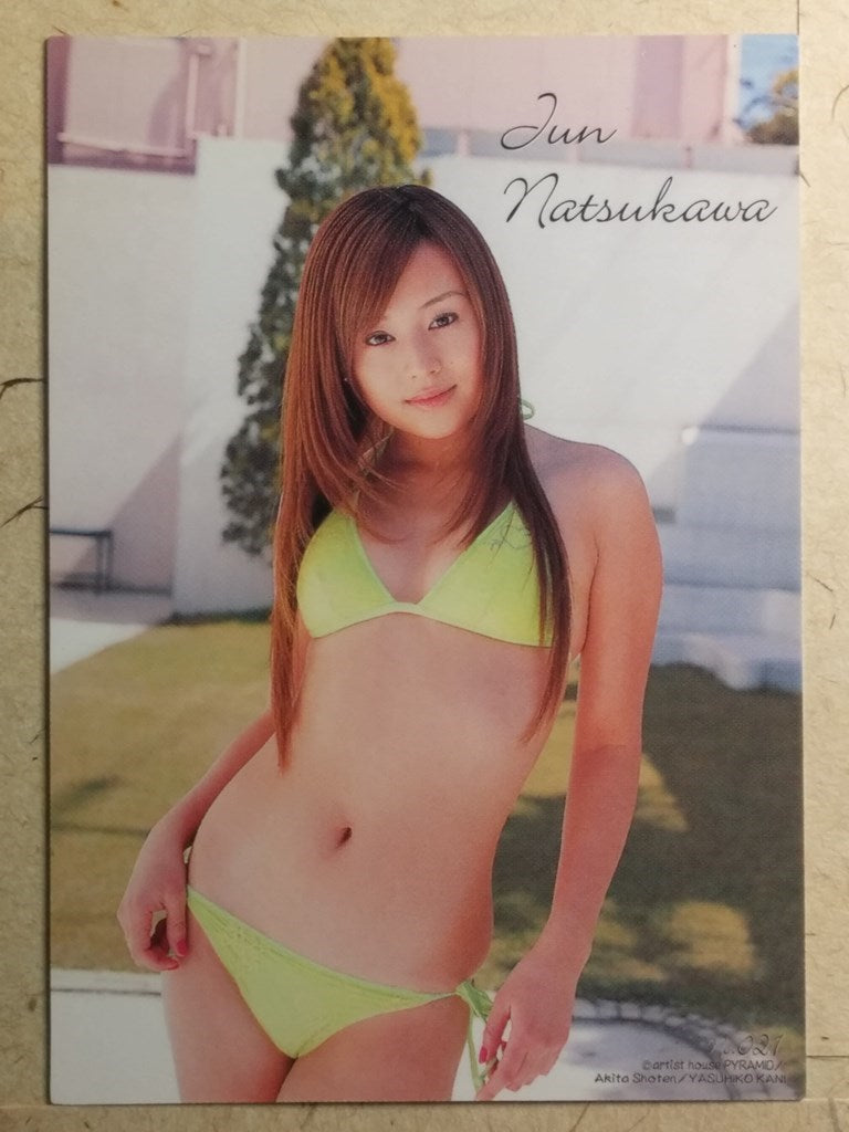 Japanese Idol Collective Cards -Jyun Natsukawa- Trading Card WCLC/JN-027