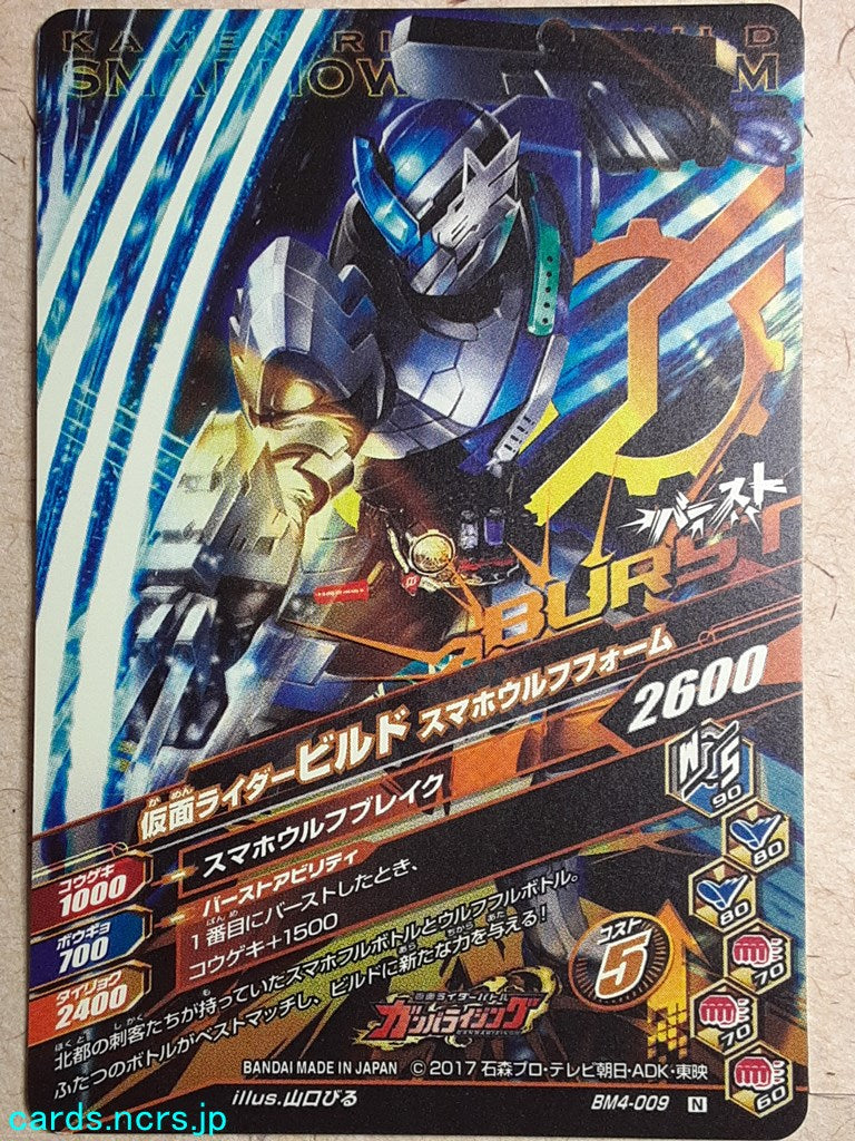 Ganbarizing Kamen Rider -Build- Wolf Train Form Trading Card GAN/BM4-009N