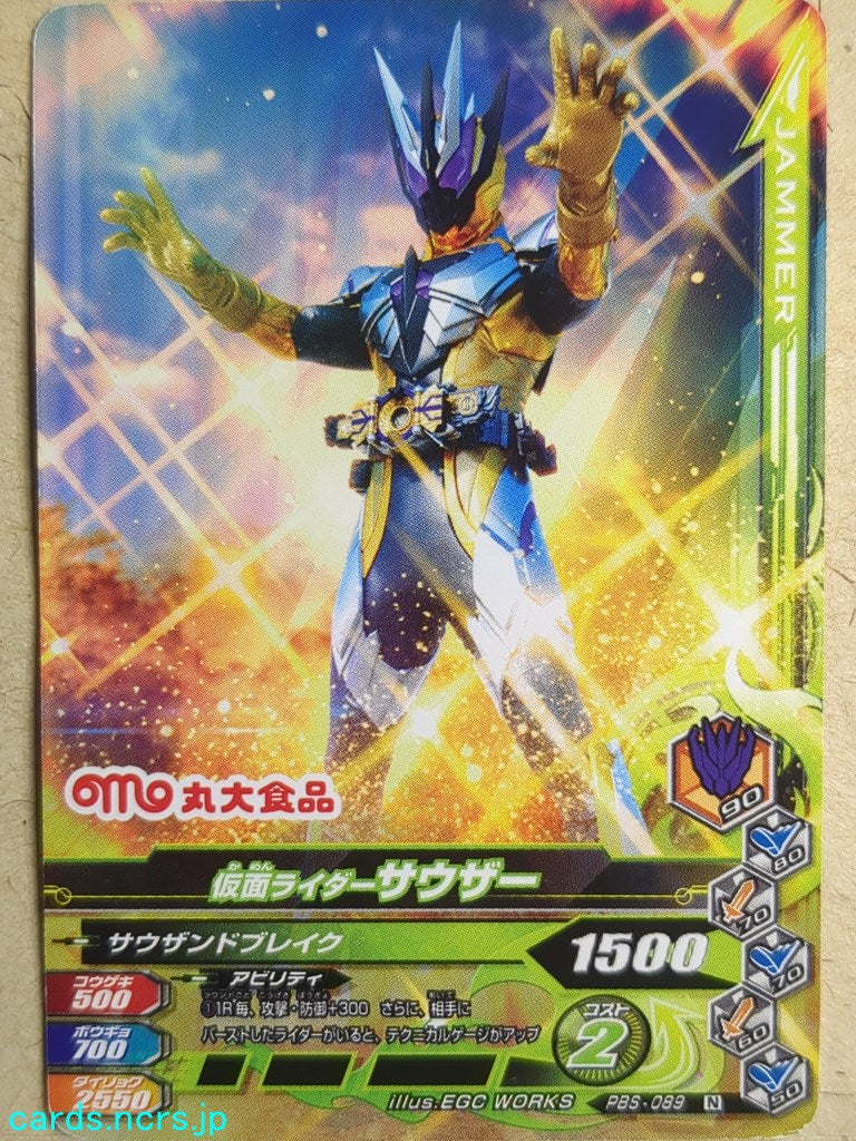 Ganbarizing Kamen Rider -Thouser- Trading Card GAN/PBS-089N