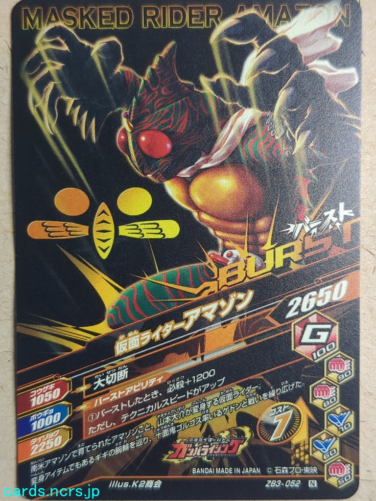 Ganbarizing Kamen Rider -Amazon- Trading Card GAN/ZB3-052N