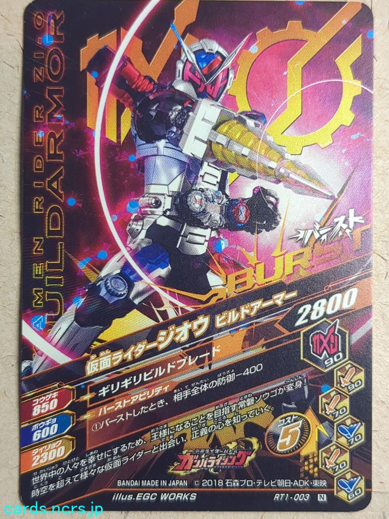 Ganbarizing Kamen Rider -Zi-Oh- Trading Card GAN/RT1-003N