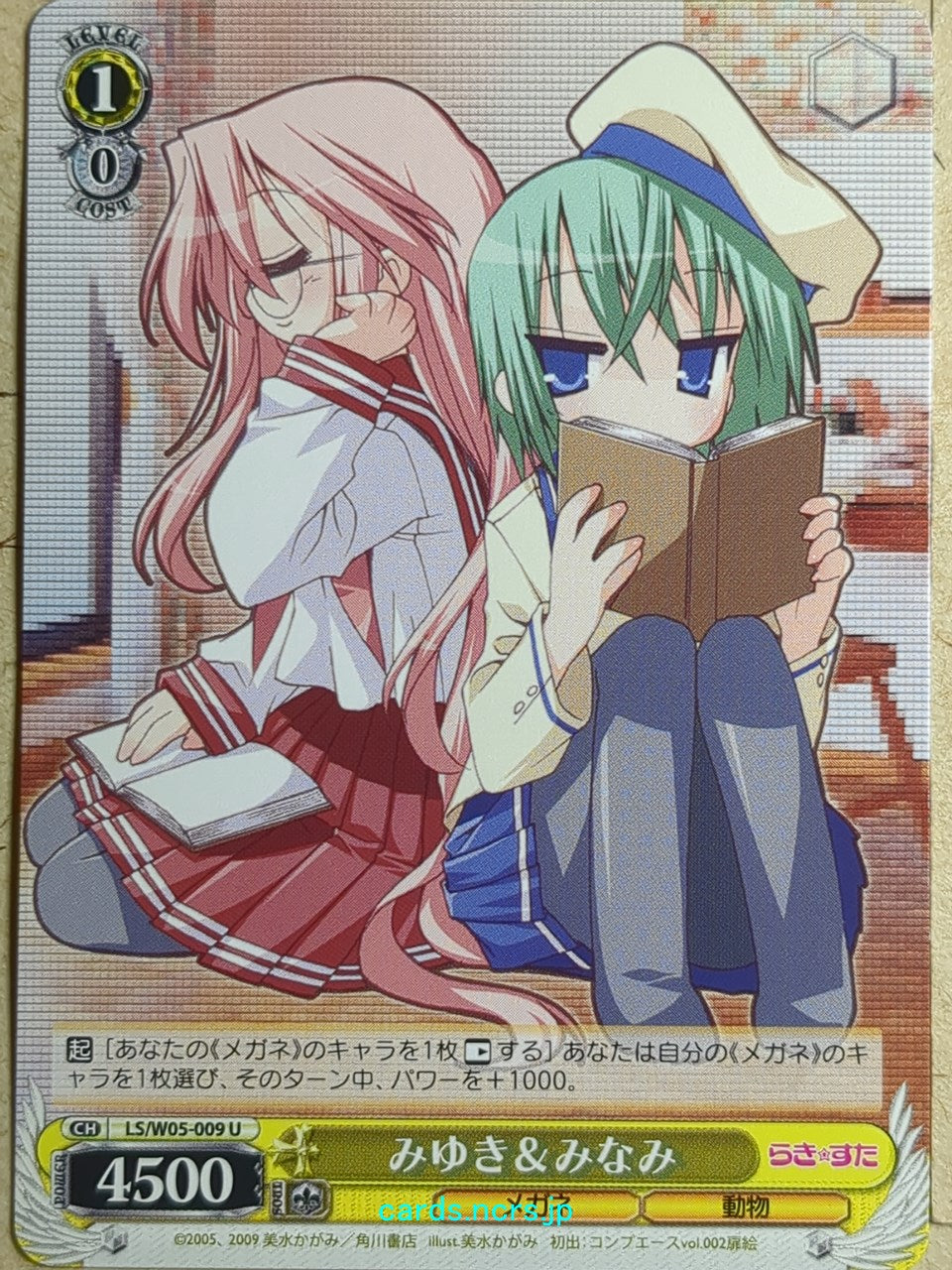 Weiss Schwarz Lucky Star -Minami Iwasaki- Trading Card LS/W05-009U