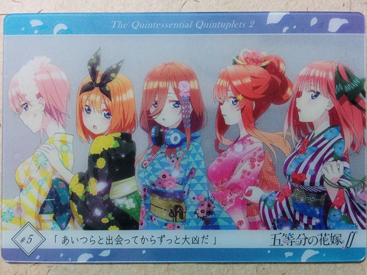 Collective Cards The Quintessential Quintuplets CC/TQQ-WE-S12 PP Ichika Nakano Trading Card NM