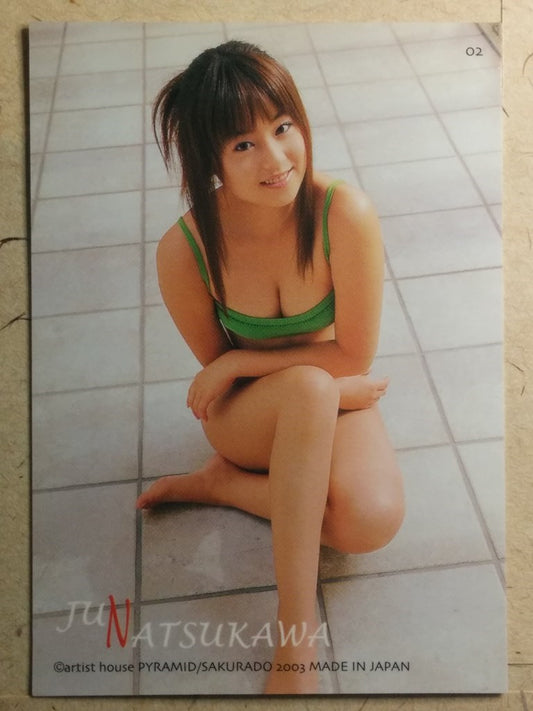 Japanese Idol Collective Cards SAK/2003/JN-02 N Jyun Natsukawa Trading Card NM