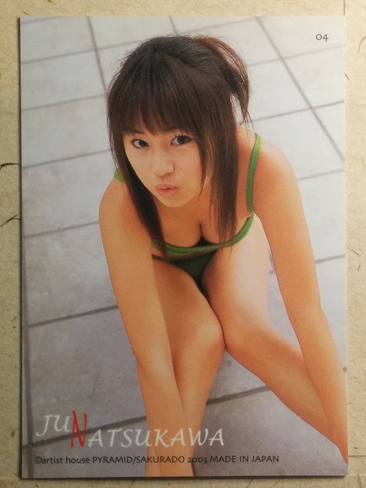 Japanese Idol Collective Cards SAK/2003/JN-04 N Jyun Natsukawa Trading Card NM