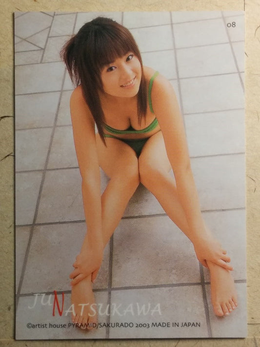 Japanese Idol Collective Cards SAK/2003/JN-08 N Jyun Natsukawa Trading Card NM