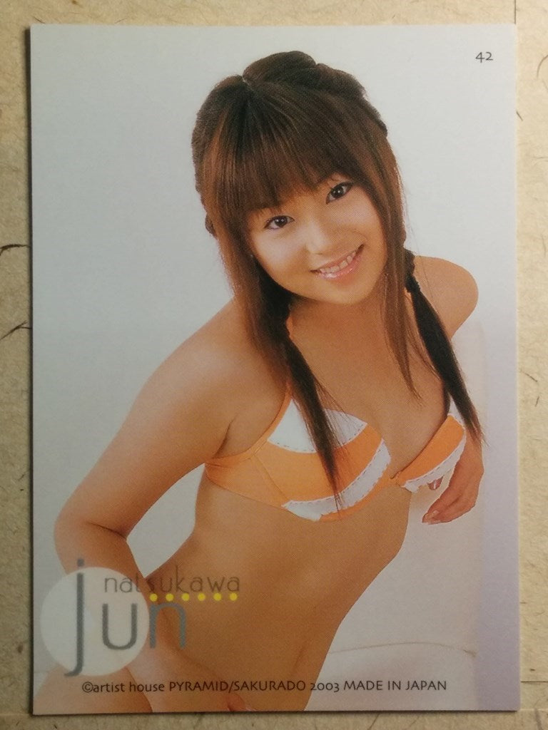 Japanese Idol Collective Cards SAK/2003/JN-42 N Jyun Natsukawa Trading Card NM