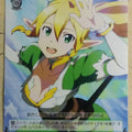 Weiss Schwarz Sword Art Online SAO/S20-028R R Leafa Trading Card NM