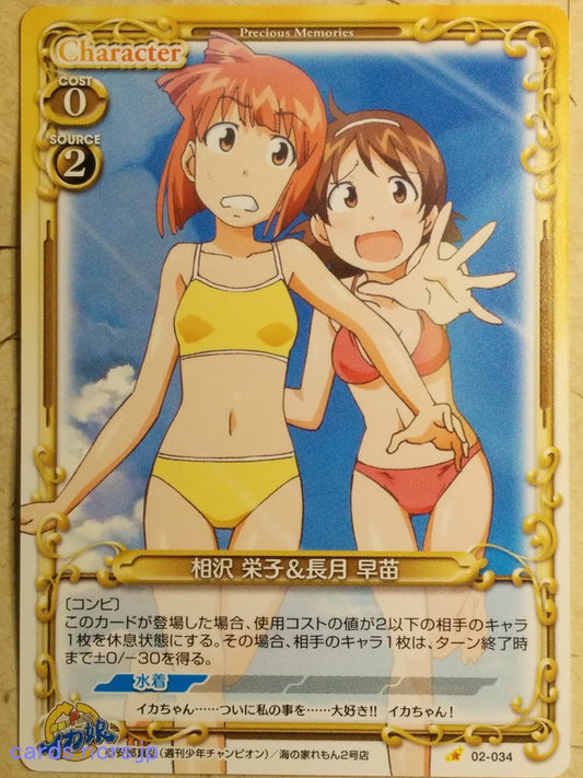 Precious Memories Squid Girl PM/IKA-02-034 1 Star Eiko Aizawa Trading Card NM
