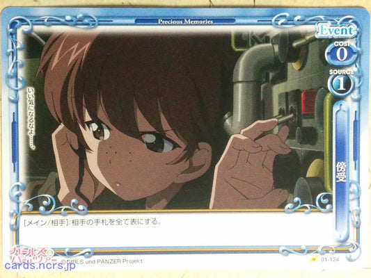 Precious Memories Girls und Panzer PM/GUP-01-124 1 Star Alisa Trading Card NM