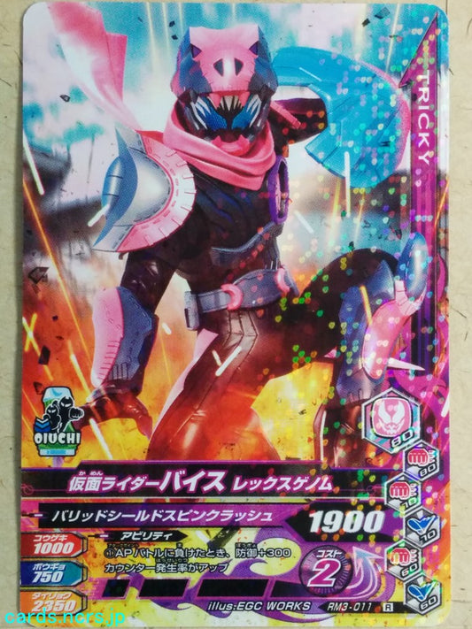Ganbarizing Kamen Rider GAN/RM3-011R R Vice Trading Card NM