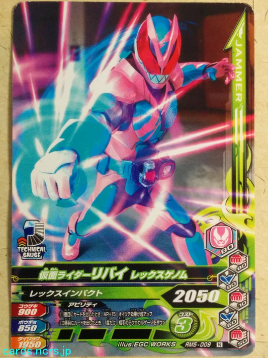 Ganbarizing Kamen Rider GAN/RM5-009N N Revi Trading Card NM