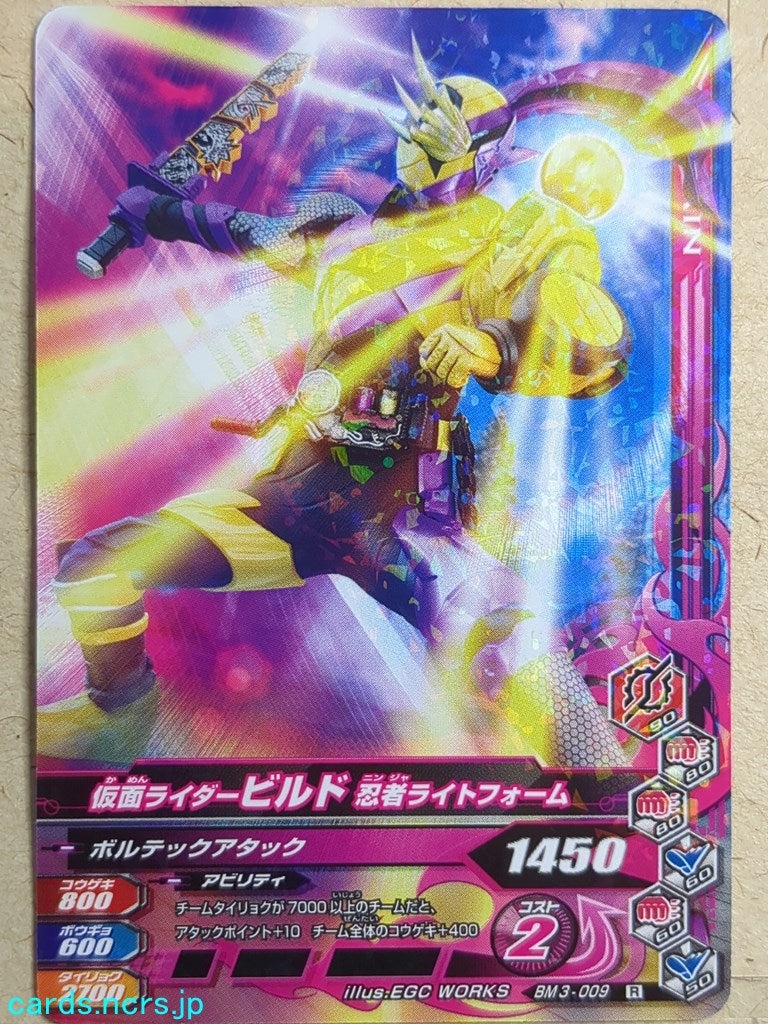 Ganbarizing Kamen Rider GAN/BM3-009R R Build Trading Card NM
