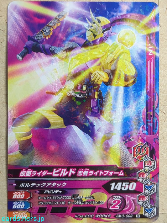 Ganbarizing Kamen Rider GAN/BM3-009R R Build Trading Card NM