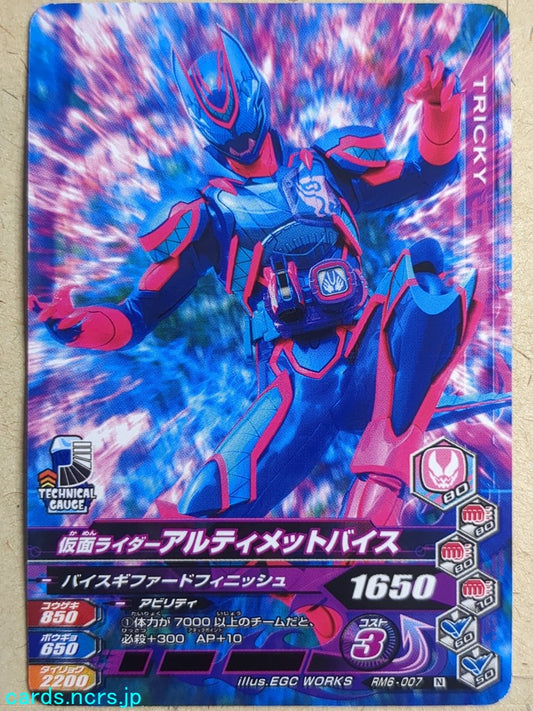 Ganbarizing Kamen Rider GAN/RM6-007N N Vice Trading Card NM