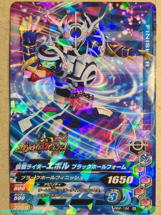 Ganbarizing Kamen Rider GAN/PBM-134N N-HOLO Evol Trading Card NM