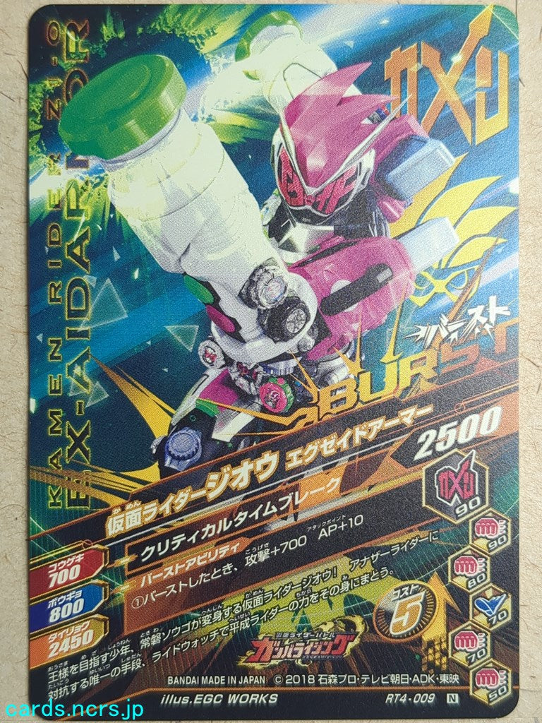 Ganbarizing Kamen Rider GAN/RT4-009N N Zi-Oh Trading Card NM