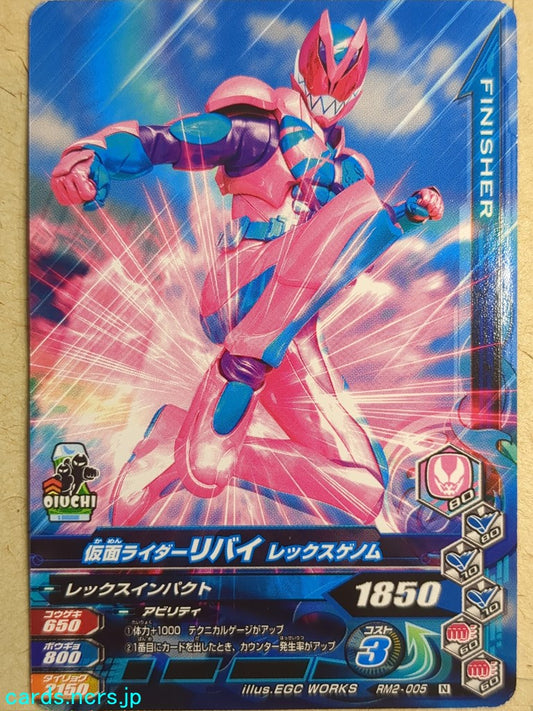 Ganbarizing Kamen Rider GAN/RM2-005N N Revi Trading Card NM