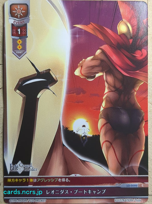 Lycee Overture Fate Grand Order LO-0098C C Leonidas Trading Card NM