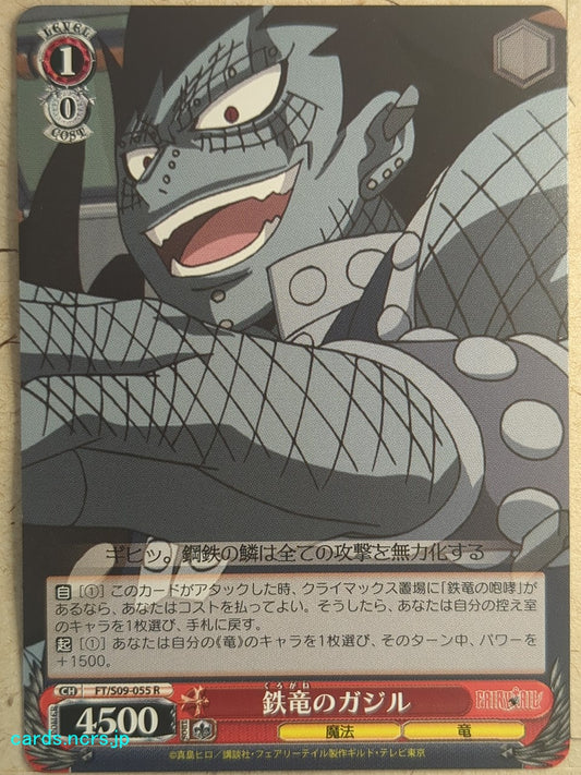 Weiss Schwarz Fairy Tail FT/S09-055R R Gajeel Redfox Trading Card NM