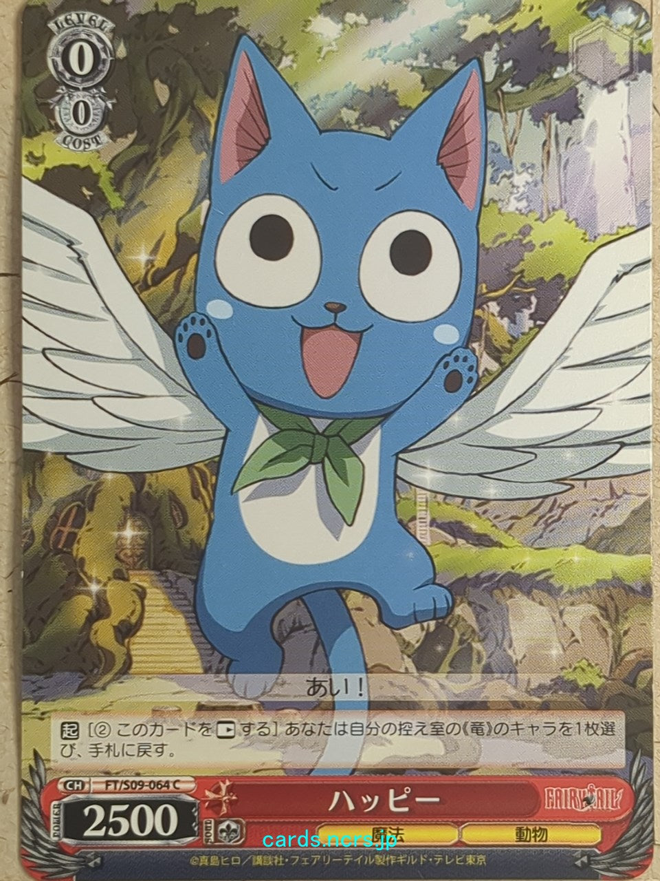 Weiss Schwarz Fairy Tail FT/S09-064C C Happy Trading Card NM