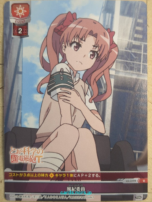Lycee Overture A Certain Scientific Railgun LO-3199U U Kuroko Shirai Trading Card NM