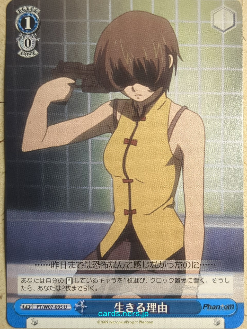 Weiss Schwarz Phantom PT/W07-095U U Ein Trading Card NM