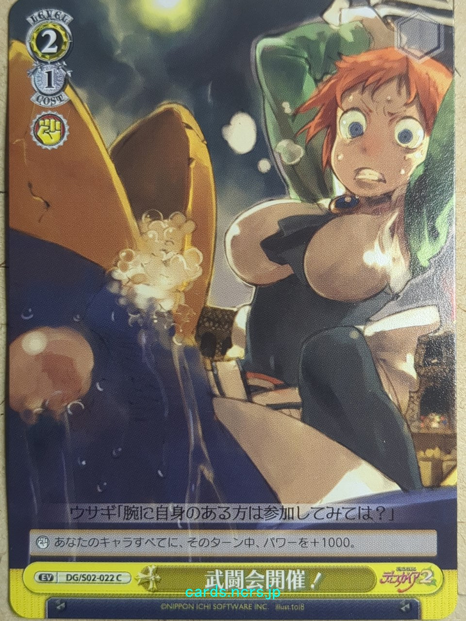 Weiss Schwarz Disgaea DG/S02-022C C Trading Card NM