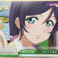 Weiss Schwarz Love Live LL/W24-050CC CC Nozomi Toujou Trading Card NM