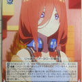 Weiss Schwarz The Quintessential Quintuplets 5HY/W101-034U U Miku Nakano Trading Card NM