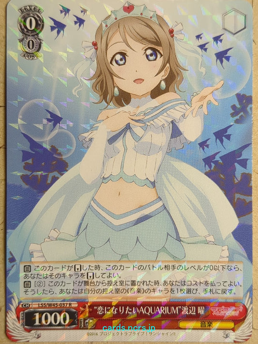 Weiss Schwarz Love Live LSS/W45-037R R You Watanabe Trading Card NM