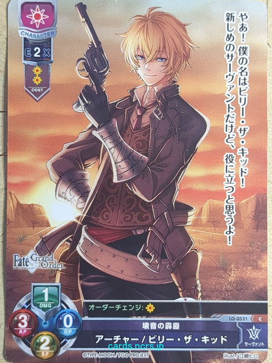 Lycee Overture Fate Grand Order LO-0531-C C Billy the Kid Trading Card NM