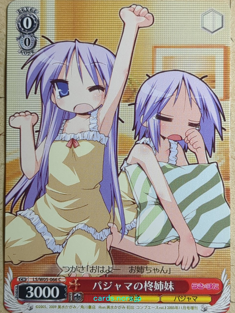 Weiss Schwarz Lucky Star LS/W05-066C C Kagami Trading Card NM