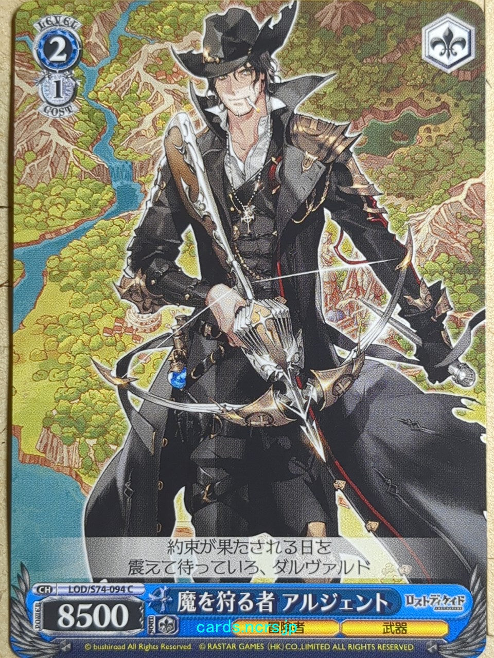 Weiss Schwarz Lost Decade LOD/S74-094C C Algend Trading Card NM