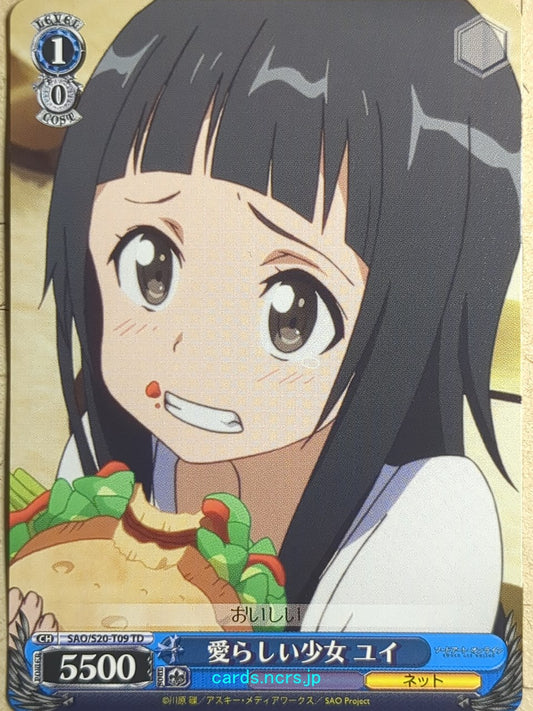 Weiss Schwarz Sword Art Online SAO/S20-T09TD TD Yui Trading Card NM
